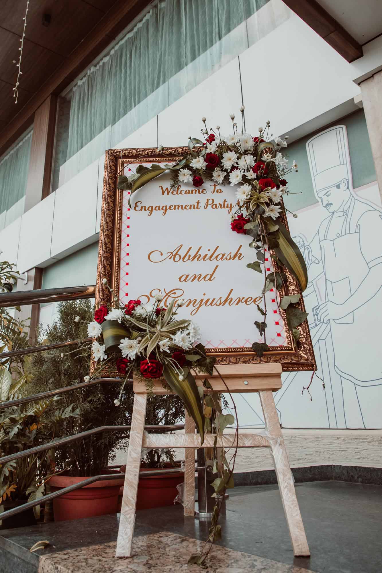 Manjushree & Abhilash Engagement — photo 1